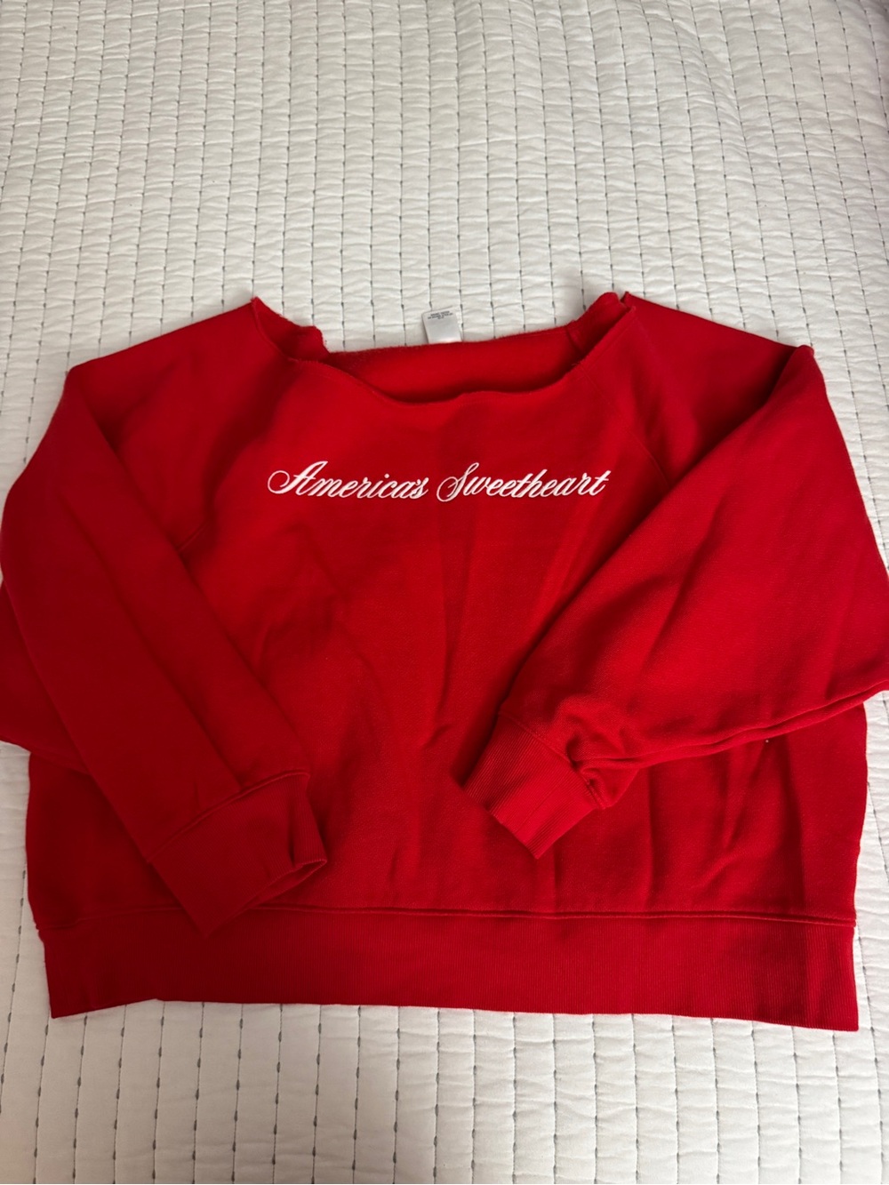 PINK Americas Sweetheart Red Women's Sweatshirt